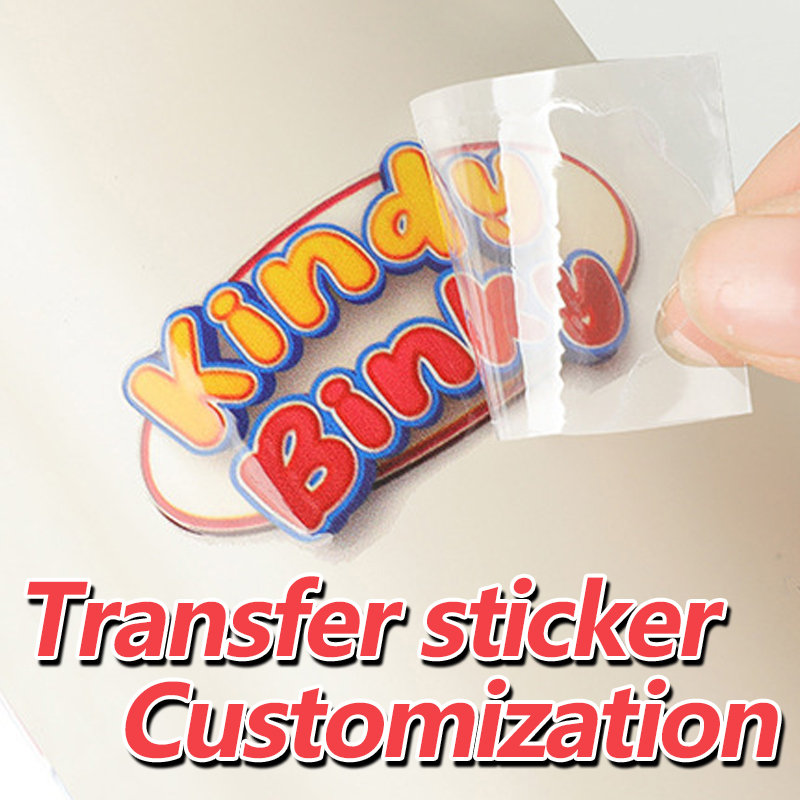 3D Printing Labubu - 50PCS Custom DTF Transfer Stickers 3D