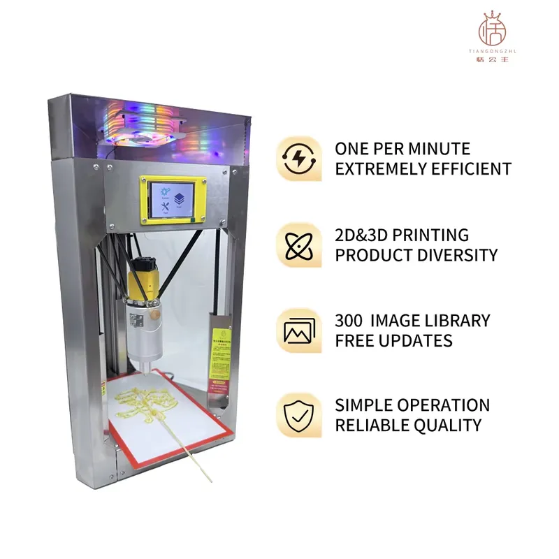 3D Printing Vendors - CE Certificate Sugar Art 3D Printer
