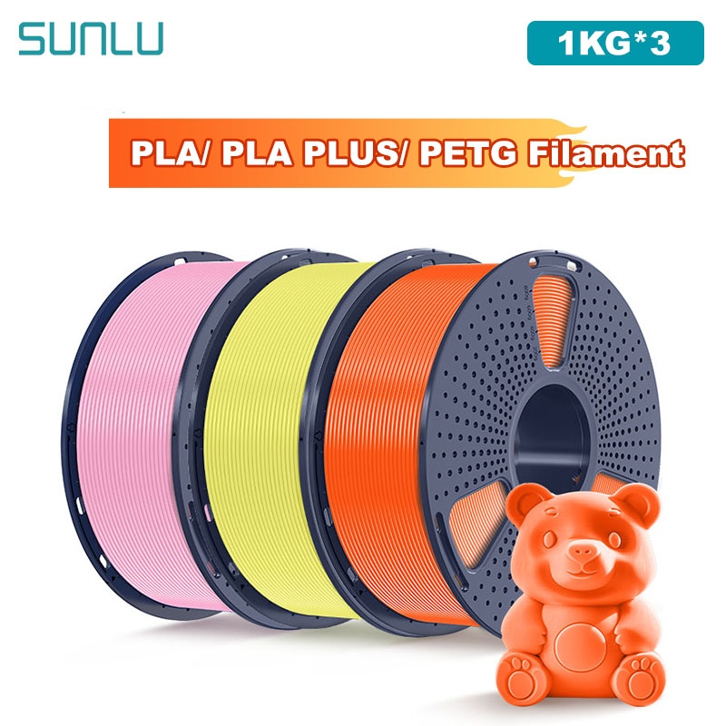 Abs Filament Spool - SUNLU 3KG 3D Filament PLA/PLA PLUS/PETG