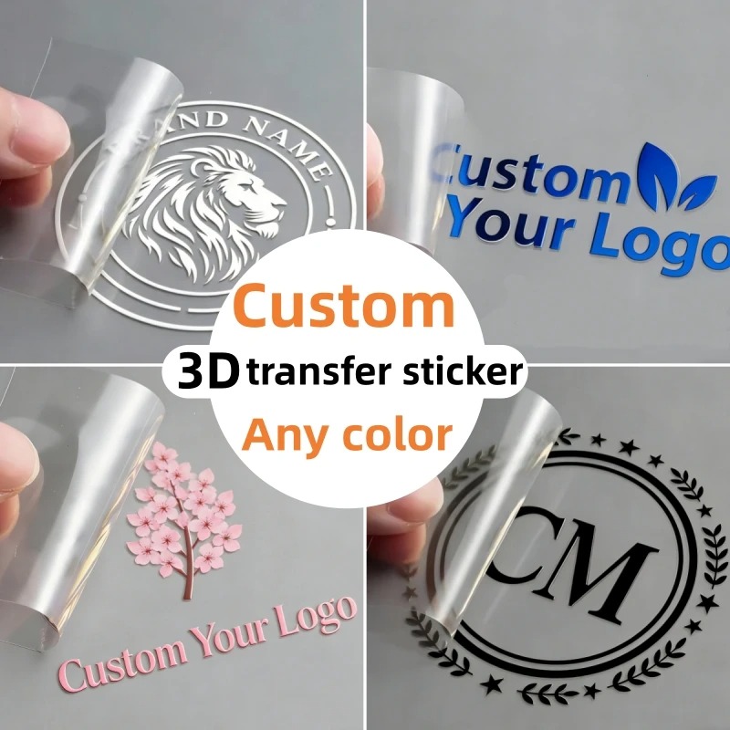 3D Printing Labubu - 50PCS Custom DTF Transfer Stickers 3D