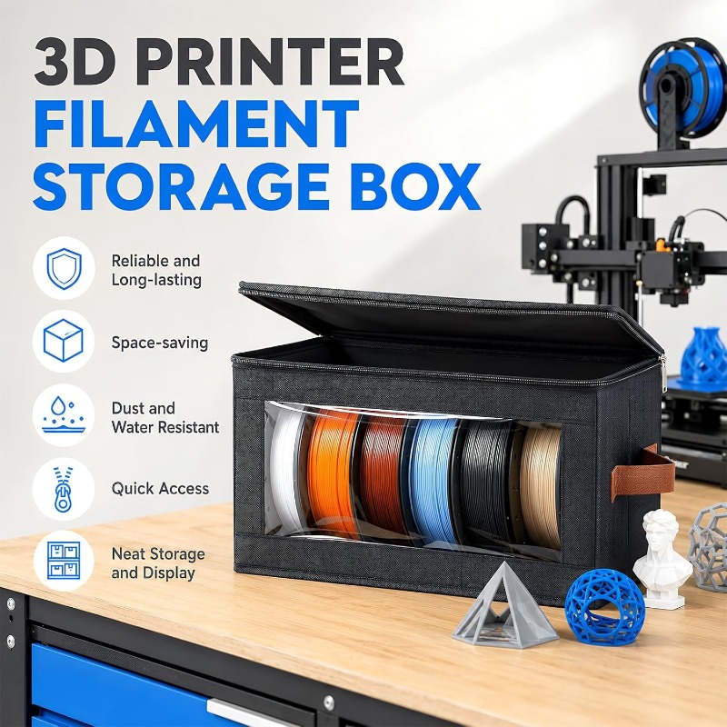 3D Printing Deck Box - 3D Printer Filament Storage Containers Non