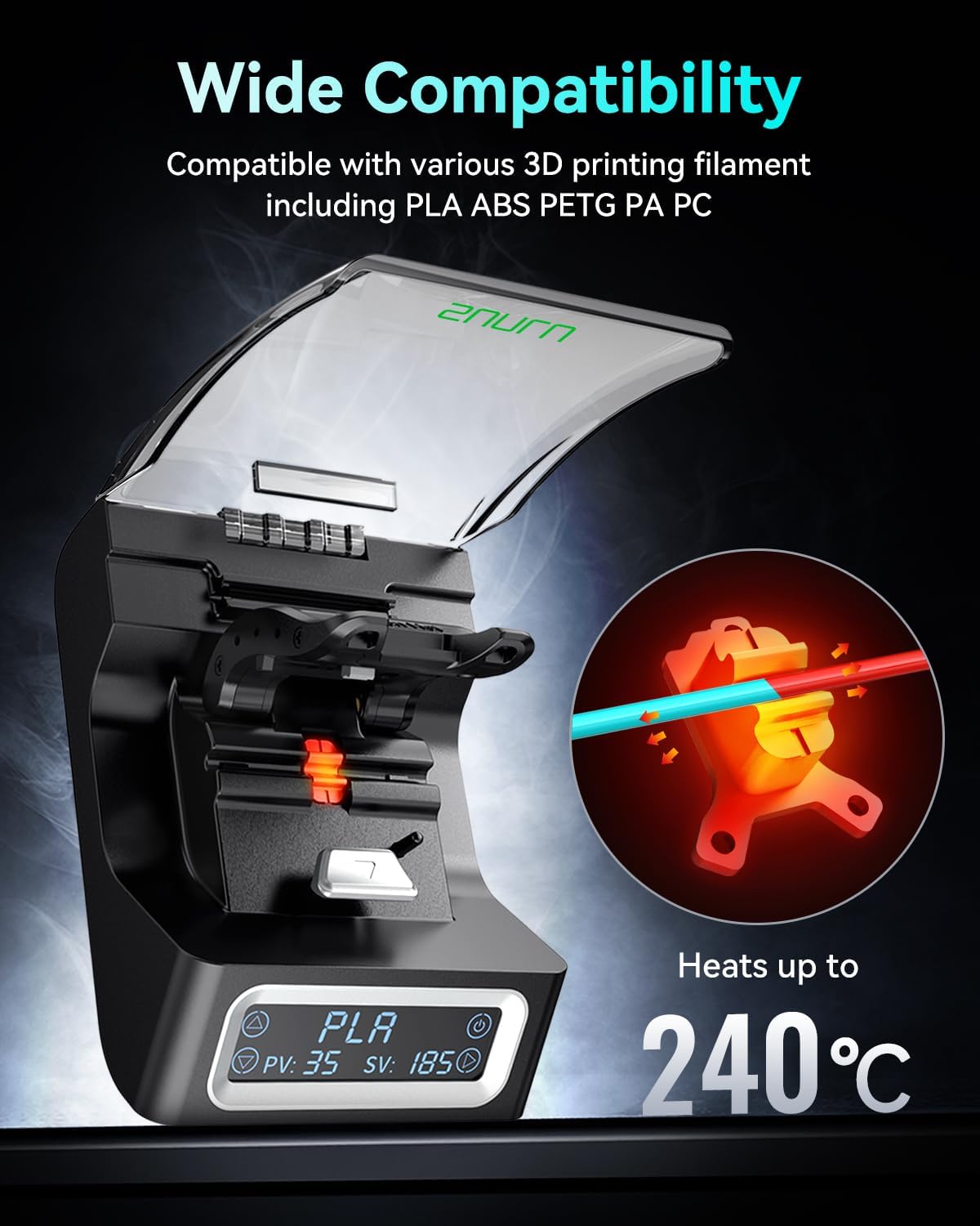 SUNLU FC01 Filament Connector  - Abs Filament Spool review and price