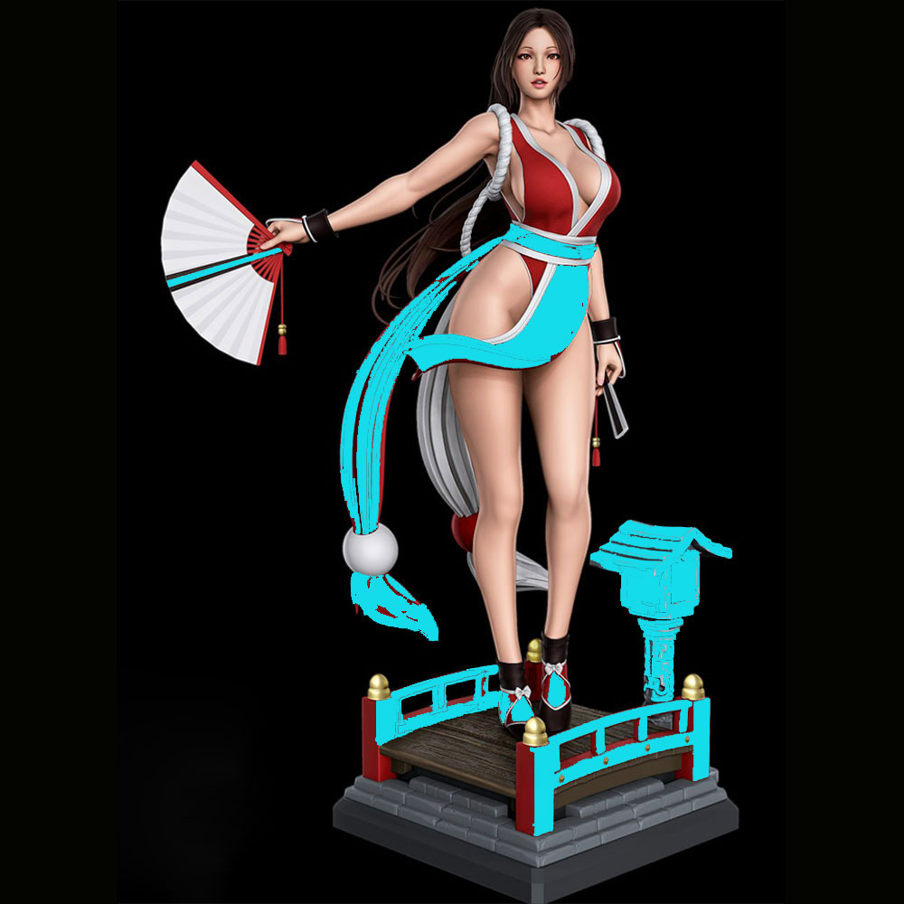1/24 Sexy Long-Haired Girl Min - 3D Printing App review and price
