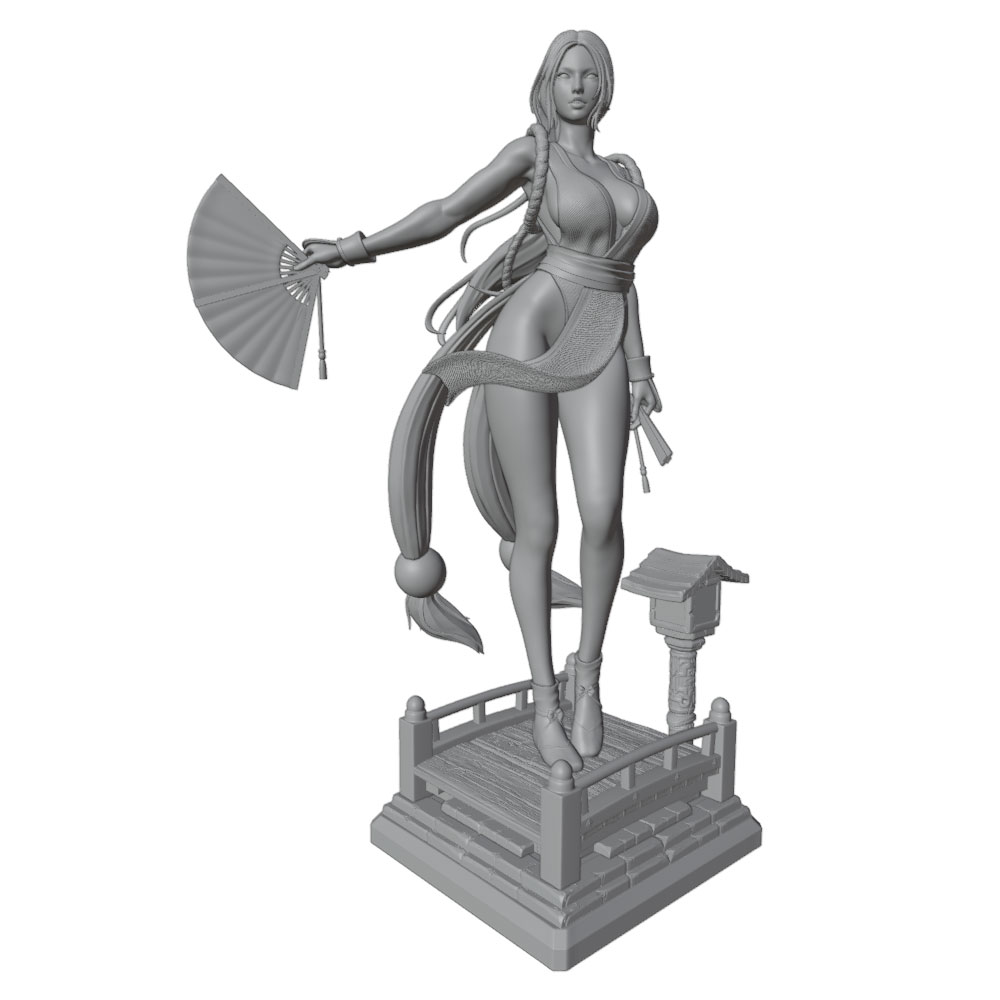 1/24 Sexy Long-Haired Girl Min - 3D Printing App review and price