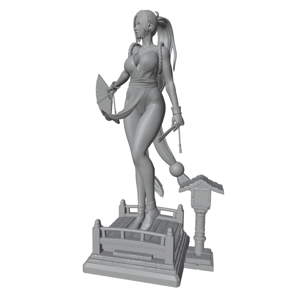 1/24 Sexy Long-Haired Girl Min - 3D Printing App review and price