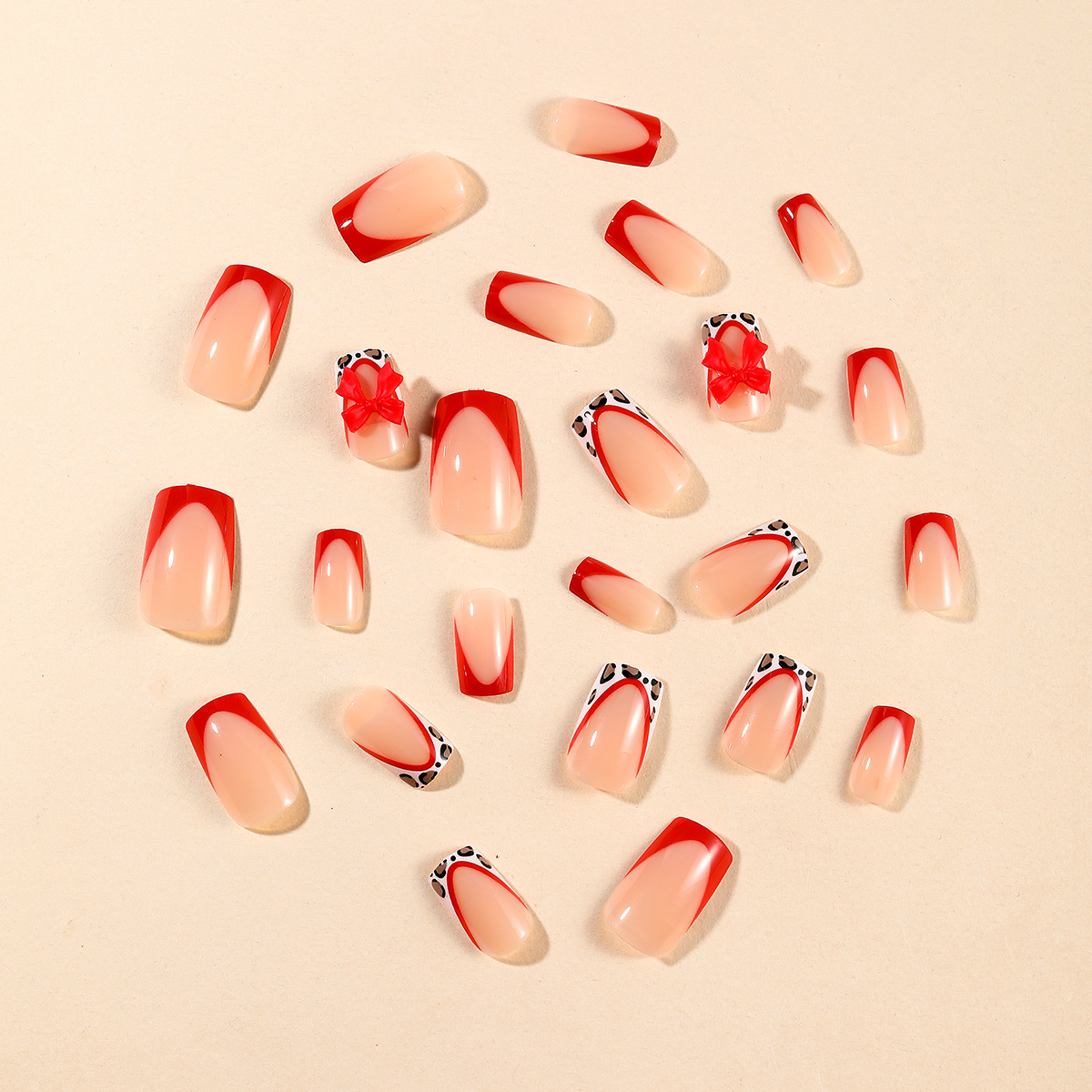 24pcs Red French Style Fake Na - 3D Printing Resin review and price