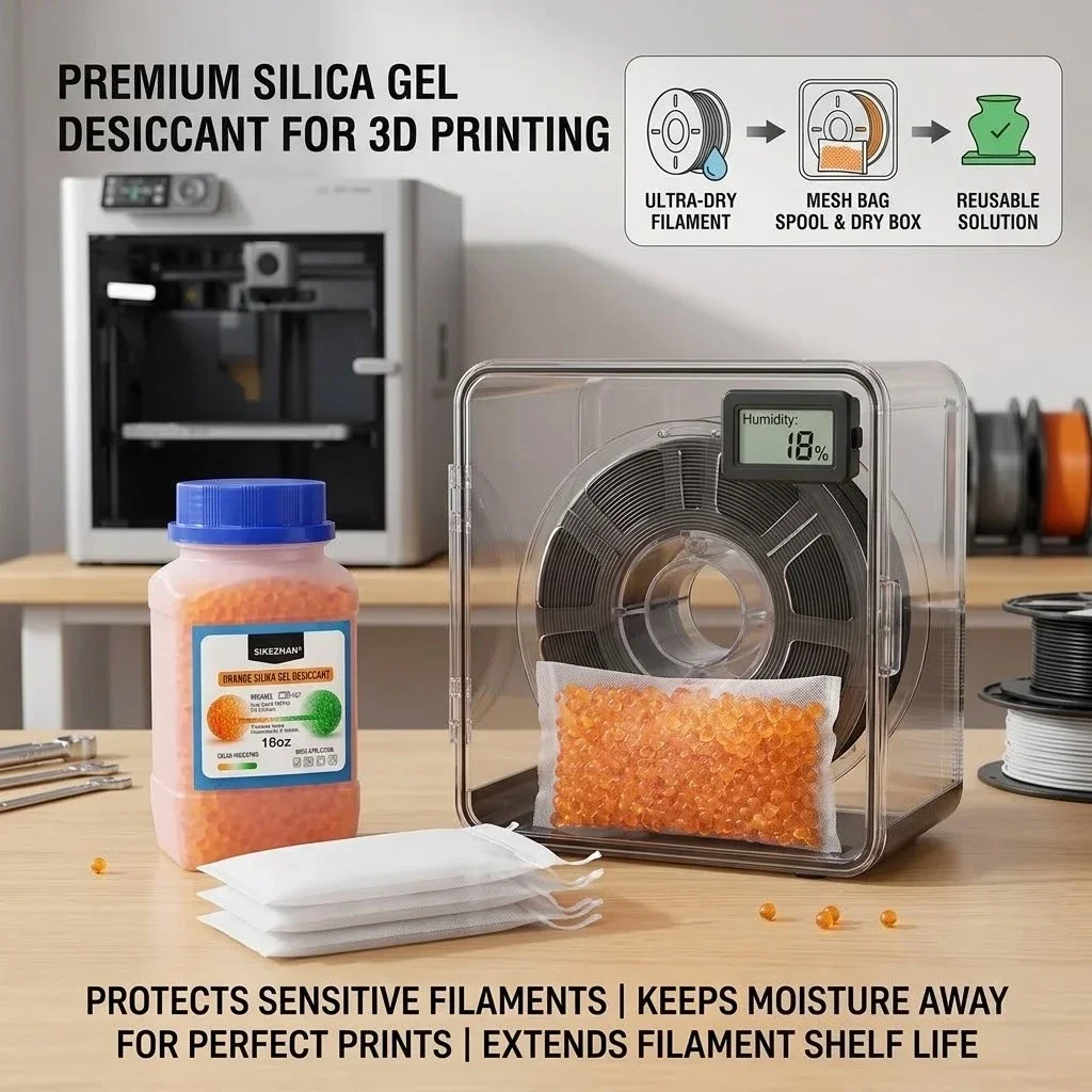 3D Printer Filament Desiccant  - 3D Printing Deck Box review and price