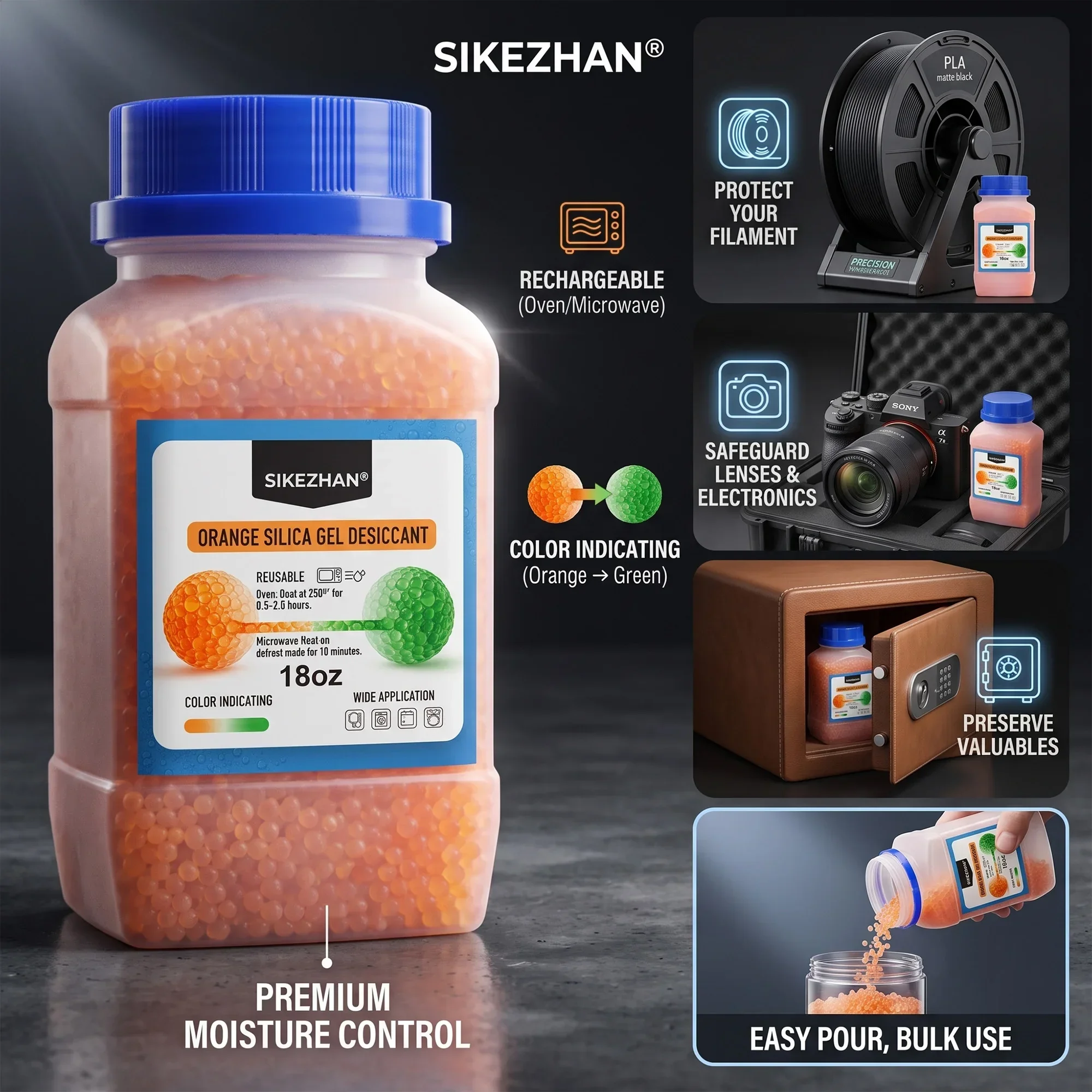3D Printer Filament Desiccant  - 3D Printing Deck Box review and price