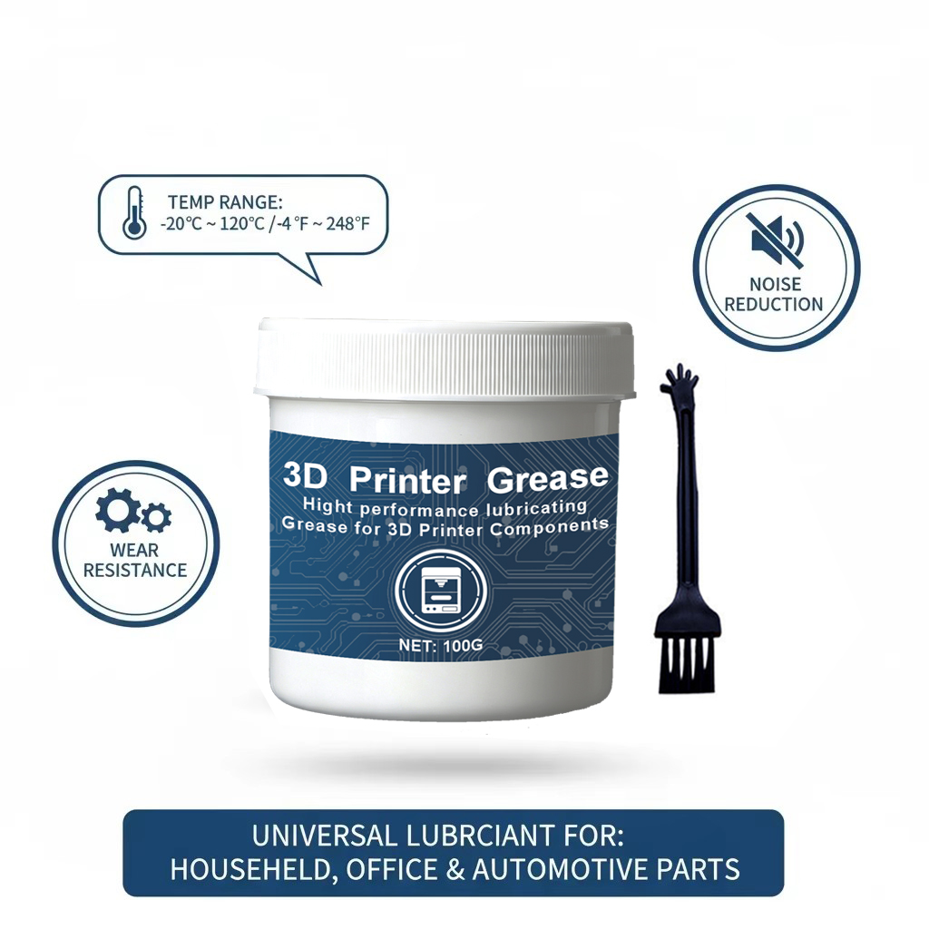 100g Lithium Grease 3D Printer - 3D Printing Guide review and price