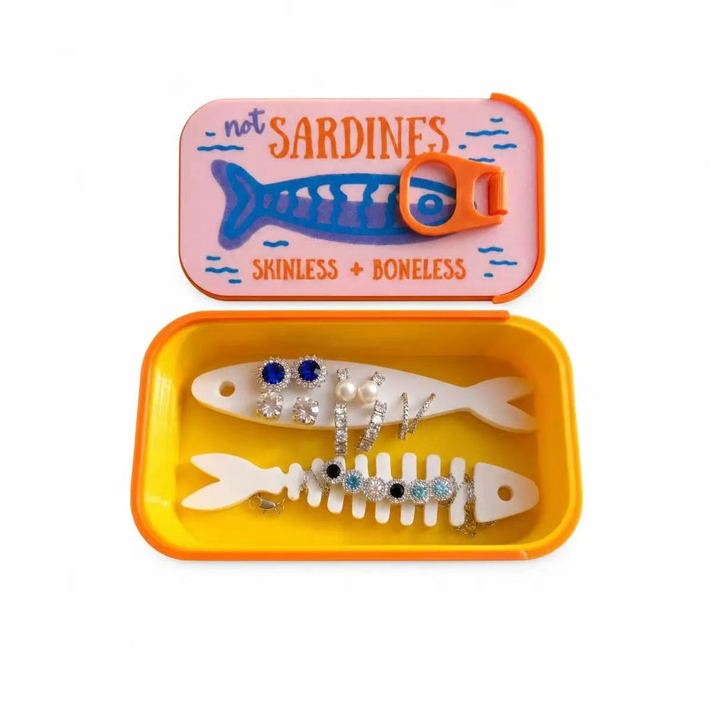 Sardine Tin Jewelry Box 3D Pri - Enclosure 3D Printing review and price