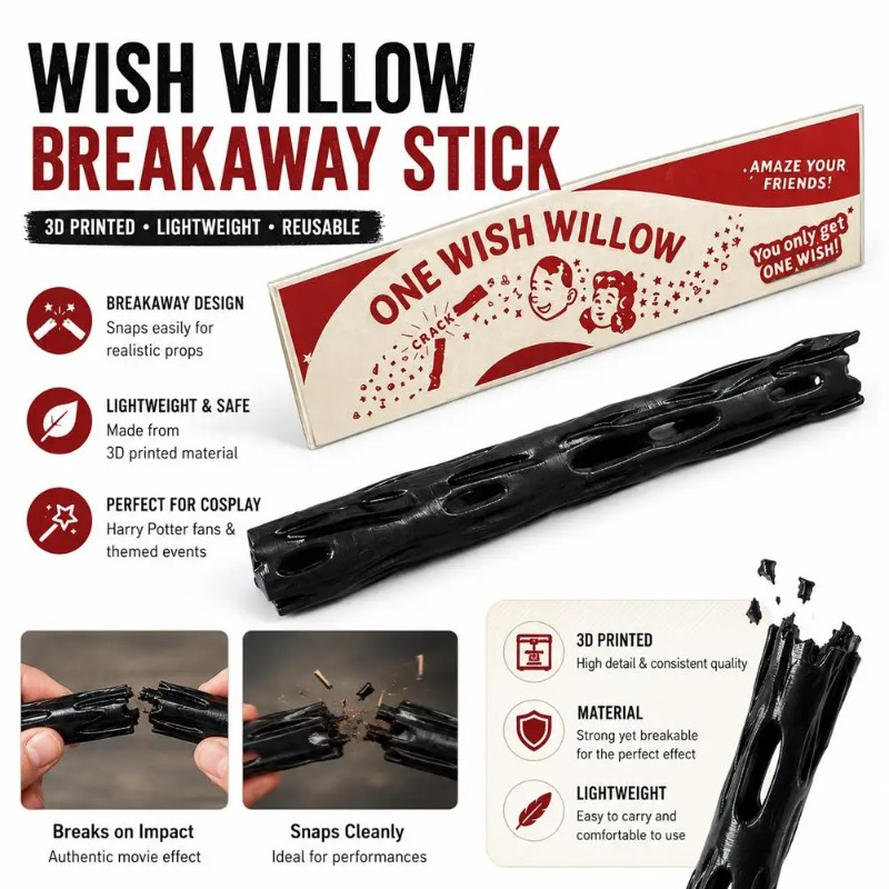 3D Printed One Wish Willow Key - Enclosure 3D Printing review and price