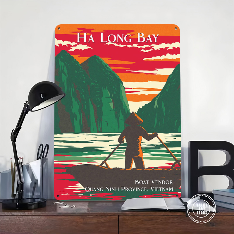Ha Long Bay Boat Vendor Poster - 3D Printing Vendors review and price