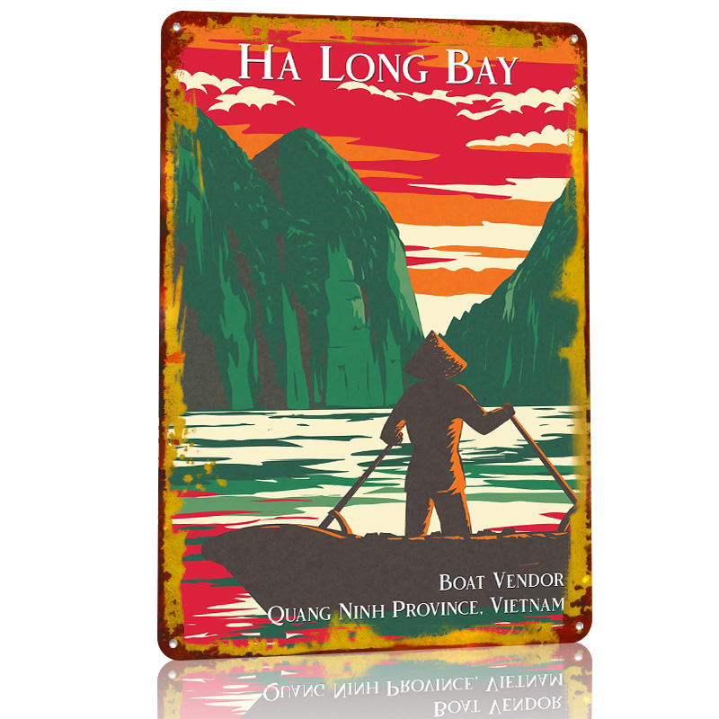 Ha Long Bay Boat Vendor Poster - 3D Printing Vendors review and price