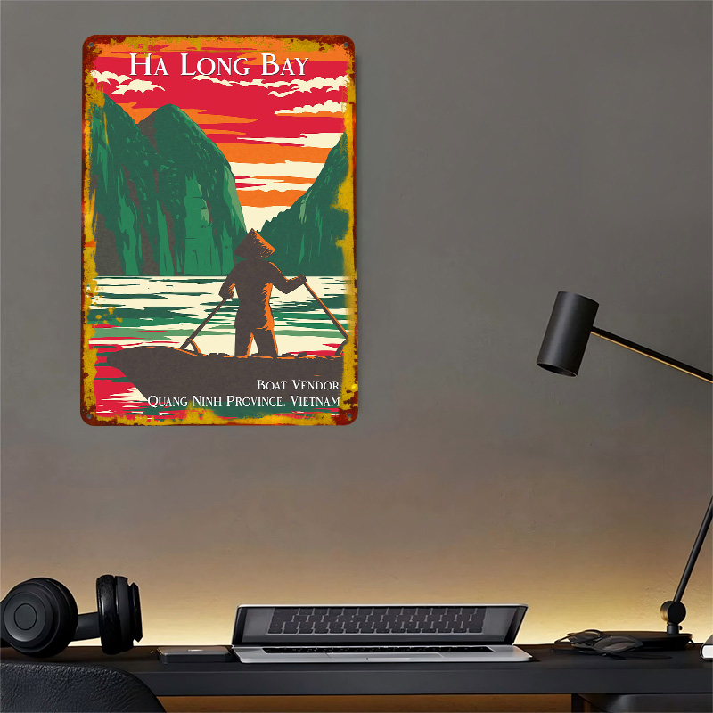 Ha Long Bay Boat Vendor Poster - 3D Printing Vendors review and price