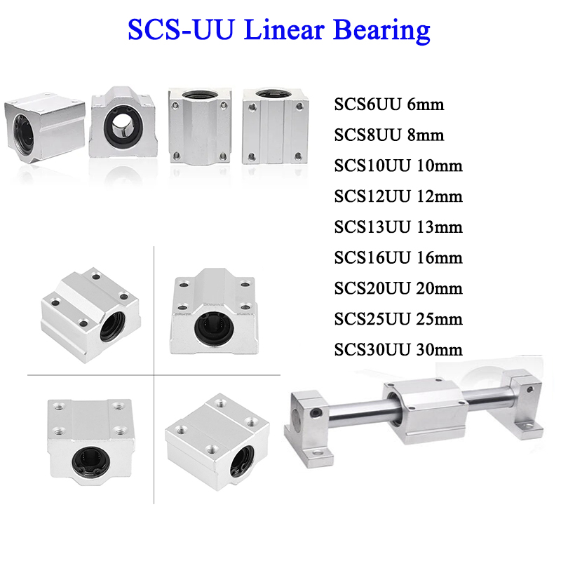 1/4PCS Box Type SCS6UU SCS8UU  - 3D Printing Deck Box review and price
