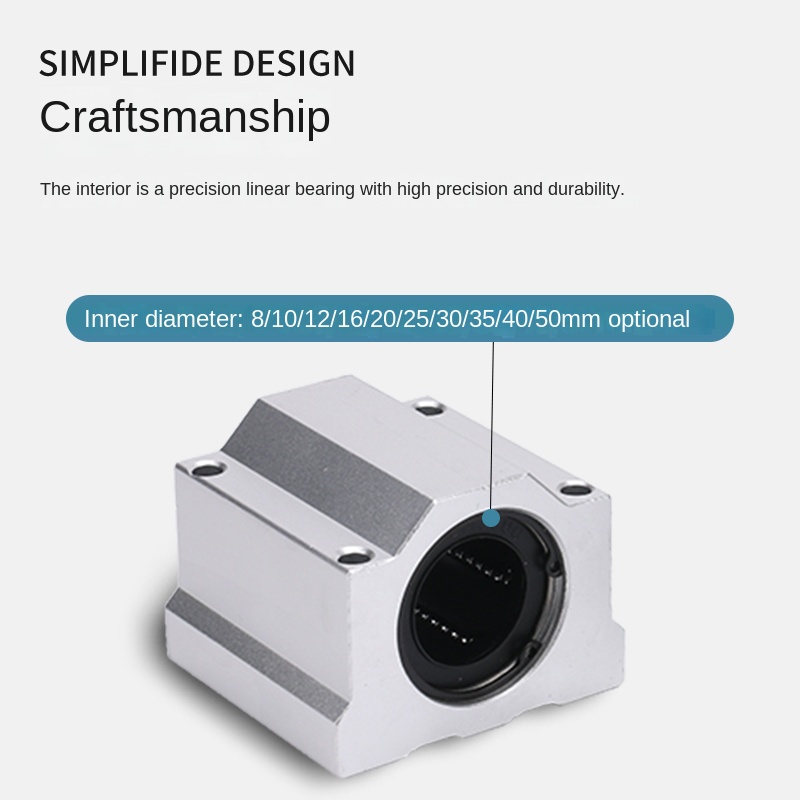 1/4PCS Box Type SCS6UU SCS8UU  - 3D Printing Deck Box review and price