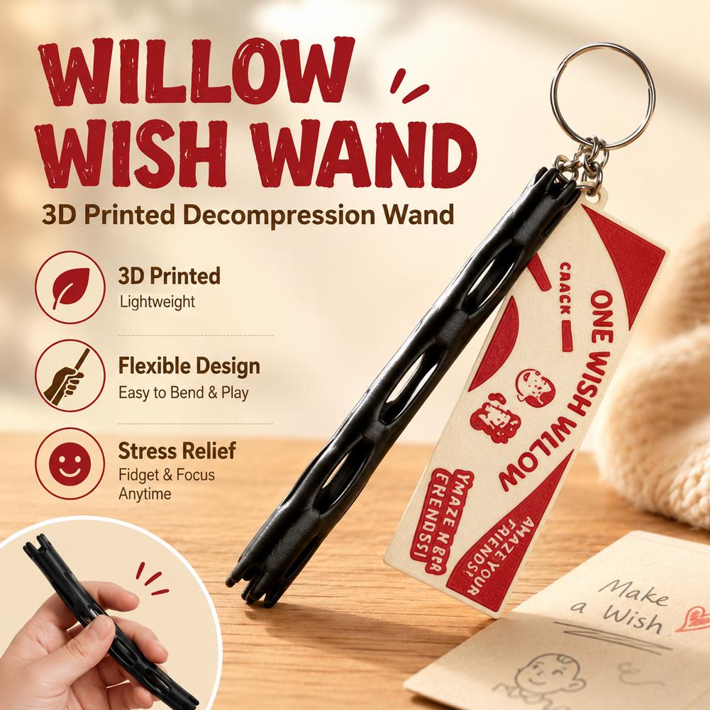 3D Printed One Wish Willow Key - Enclosure 3D Printing review and price