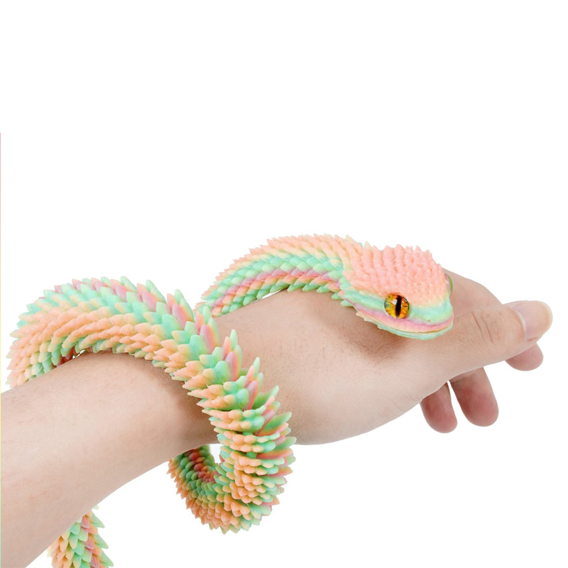 3D Printed Snake Movable Joint - 3D Printing Simulator review and price