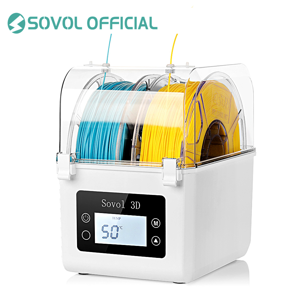 Sovol 2 Rolls Filament Dehydra - 3D Printing Deck Box review and price