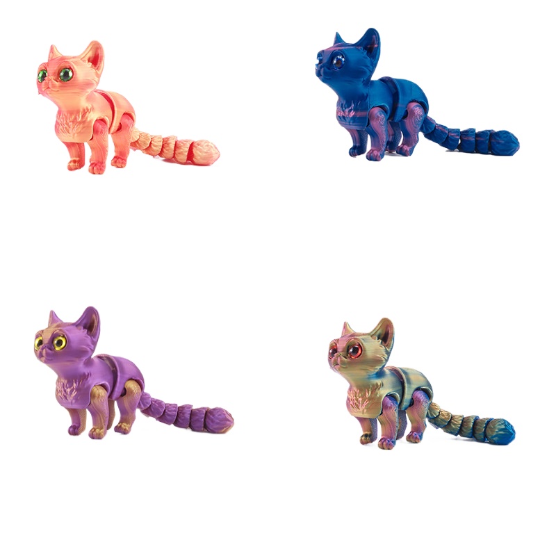 NEW 3D Printed Cat with Multip - 3D Printing App review and price