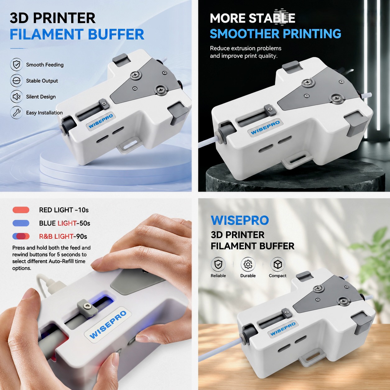 WISEPRO 3D Printer Filament Ta - Abs Filament Spool review and price