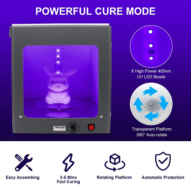 UV Resin Curing Light Box for  - 3D Printing Deck Box review and price