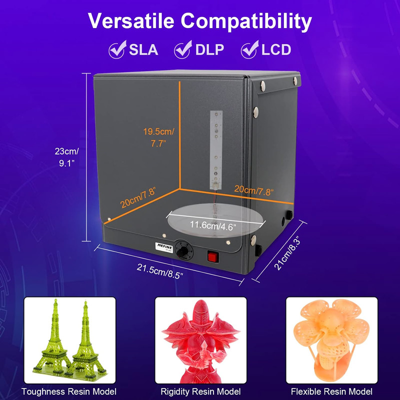 UV Resin Curing Light Box for  - 3D Printing Deck Box review and price